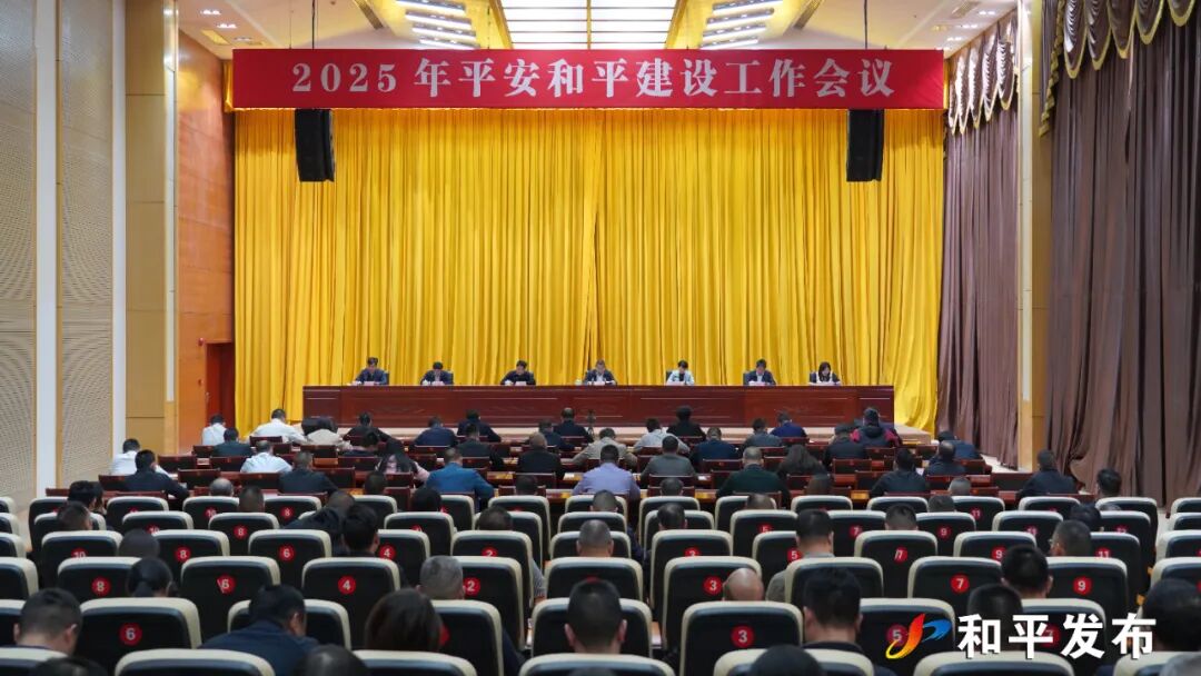 2025年平安和平建设工作会议召开